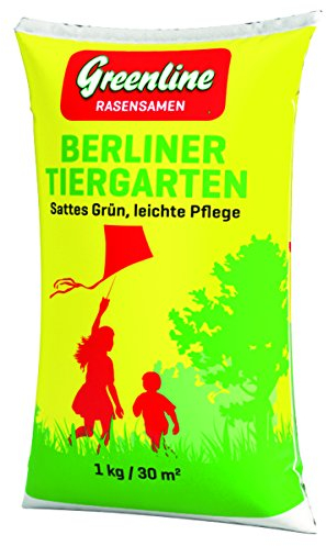 Greenline Rasensamen Berliner Tiergarten 1 kg, grün