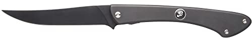 Van Berkel - Klappmesser - Serramanico Serie | Klingenlänge: 11 cm | Griff: Titanium Matt