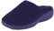 isotoner Women's Ladies Popcorn Mule Slippers Low-Top, Blue (Navy), 4 UK