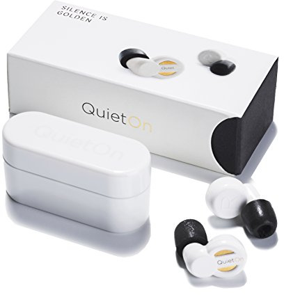QuietOn Active Noise Cancelling Ear Plugs up to 40 dB