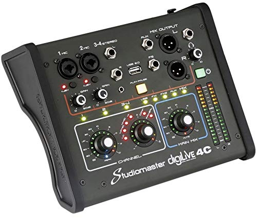 Studiomaster DigiLive 4C 4 Input Digital Mixer