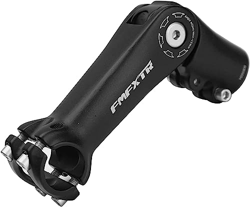 Himiway Lenkervorbau 0-90°verstellbar, Lenkererhöhung für Fahrrad mit 25,4mm Fahrradlenker, 110 mm Lang Fahrradvorbau aus Aluminium für MTB,Trekking,City und E-Bikes