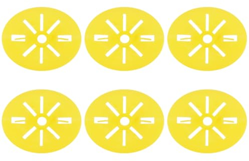 Levemolo Bienenstock-fluchtwerkzeug Mit Kegeltür Einwegventil Für Imker Anti-fluchtrahmen Bienenstock-eingangstor Haltbarer Kunststoff Gelb