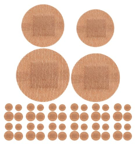 DIYEAH Spot Plasters Round Fingertip, Fabric Small Spot, Waterproof Protective Patches, 80pcs for Home Use and Outdoor Activities