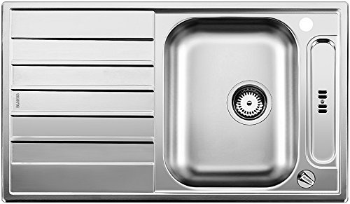 köksbänk LIVIT 45 cm Unterschrank Edelstahl Bürstfinish