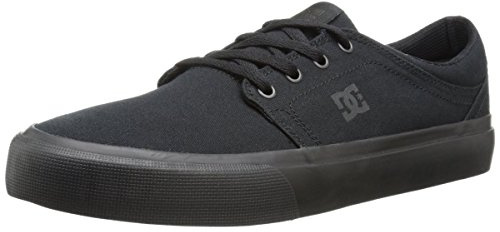 DC Shoes Trase Tx - Shoes For Men Zapatillas de Skateboard para Hombre, Black Gum, 46 EU