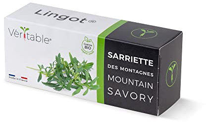 Véritable Lingot® Sarriette des Montagnes Bio - Compatible Potager d'Intérieur et Exky® - Recharge prête à l'emploi - Substrat avec Graines Intégrées