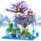 FORMIZON Chinesische Architektur Bausteine, 4574 Teile Architecture The Moon Palace Pavilion Micro Mini Bausteine, DIY Modell Landschafts, Klemmbausteine Pflanzen Chinesische deko Geschenk