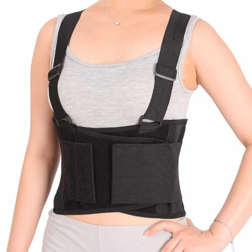 TIMIFUN Ceinture de Maintien de la Taille, Soutien des côtes cassées, Ceinture Thoracique Respirante pour Les côtes douloureuses ou meurtries, blessures au Sternum