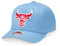 Mitchell & Ness NBA Classic Red Snapback Cap Chicago Bulls Light Blue