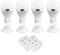 AlltroLite FA2123 4 Pack Portable Wireless COB LED Light Bulb, Battery Operated Night Lights, COB LED Cordless Light Switch, Under Cabinet, Shelf, Closet, Nightlight & Kitchen RV & Boat, White