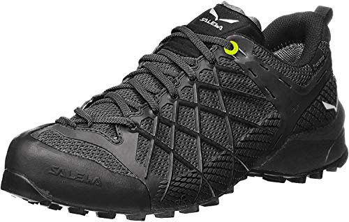 SALEWA MS WILDFIRE GTX, Zapatos de Senderismo Hombre, Black Out Silver, 45 EU