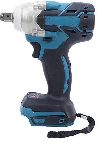 Llave de Impacto sin Escobillas 18V, Taladro Inalámbrico Destornillador Inalámbrico con Motor sin Escobillas 180Nm 3000 Rpm Compatible sin Batería