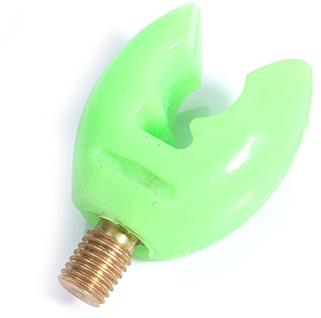 KIMISS 3 Stück GOLW-In, Rutenhalter, U-Kopf, Road-Rest, Rutenablage, Rod Pod, Dunkle Kunststoff-Angelgriffe (grün) (Grün)