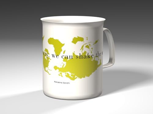Meditathe Tazza letteraria Mugs Mahatma Gandhi