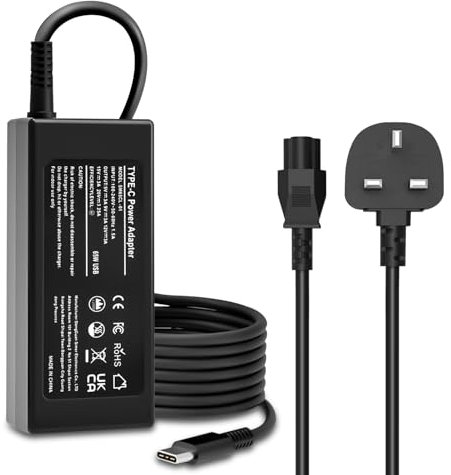 ZORUBUM 45W USB C Laptop Charger Compatible with HP Chromebook Series, Pavilion, Probook, Elitebook, Envy, Spectre, 12 13 14 15 Series, Type C Notebook Power Cord Supply