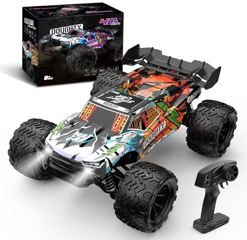 BORSCELLOR 40 km/h Ferngesteuertes Auto, 1:16 Schnelle RC Autos für Erwachsene, 4WD Ferngesteuerter Monstertruck, Hochgeschwindigkeits 4X4 Off-Road RC Cars für Jungen und Erwachsene ab 8 Jahren