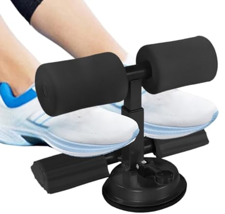 Uoqpty Barre À Abdominaux Pour Sol | Équipement D'Entraînement À Ventouses - Machine D'Exercice Pour Abdominaux | Pour Adultes Athlètes Débutants Professionnels Fitness Appartement Salle De Gym Salon