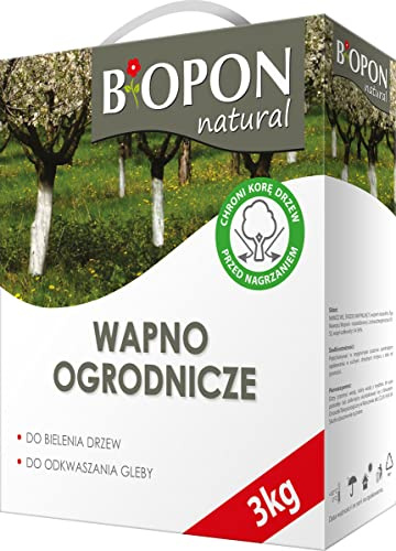 Calce Imbianca Alberi Da frutto 3kg - Vernice Bianca Protezione Tronchi e Rami
