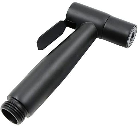 Douchette Toilette Douche Robinet Wc - Pièce Rechange En Acier Inoxydable 304, Hygiène Et Nettoyage Des PoêLes De Lit, Pour Cuisine, Douche, Salle De Bain, Noir (Tête De Pulvérisation Uniquement)