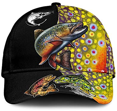 167 Donna Uomini Golf Cappellino Amanti della Pesca alla Trota Cappellini da Baseball Cappello da Sole Traspirante Cappellino Visiera per Viaggi Estivo Caccia
