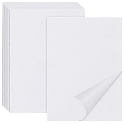 Diamond Painting 100 ark dubbelsidigt non-stick papper, 10 x 15 cm
