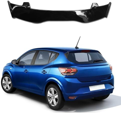 Auto Spoiler Posteriori per Dacia Sandero 2021 Alettone Posteriore Tuning Parte Baule Posteriore Coperchio Ali Parti Styling Carrozzeria
