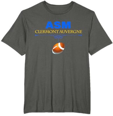 Rugby Français ASM Clermont Auvergne Supporter Homme Femme T-Shirt