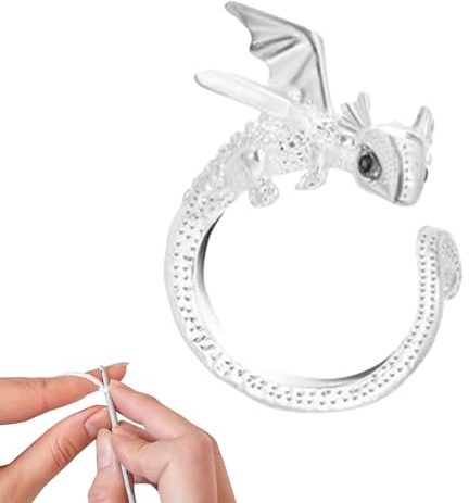 Anneau De Fil Dragon - Guide Ring Pour Le Tricot Et Le Crochet, Élégant Dragon Pour Contrôle Du Fil | Accessoire De Tricoter