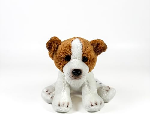 FUNDACIÓN BOCALAN - Peluche Jack Russell Terrier Sentado 12 cm - + 0 Meses (DeQube 939D00258)