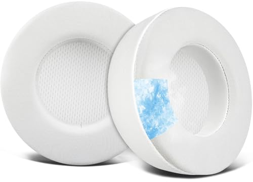 SOULWIT Cuscinetti Auricolari in Gel Rinfrescante ricambio per Corsair Virtuoso RGB Wireless XT SE, Padiglioni con Schiuma di Isolamento Acustico ad alta Densità, Spessore Aggiunto