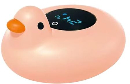 Termómetro de agua para baño de bebé: termómetro de aga de lectura instantánea con diseño animal, termómtro electrónico de agua flotante de medición para bañera, para bebés y niñas