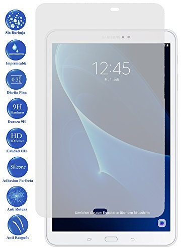 Todotumovil Protector de Pantalla Galaxy Tab A6 2016 10.1 T580 de Cristal Templado Vidrio 9H para Tablet