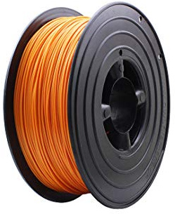 3D Drucker Filament 1kg PLA 1,75mm ⌀ Durchmesser Spule Rolle 1000g Made in DE (Orange RAL2000)