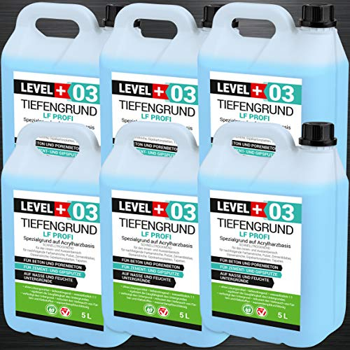 LEVEL PLUS 30 L Tiefengrund LF Profi Grundierung Tiefgrund Tiefengrundkonzentrat Haftgrund 1:1 RM03