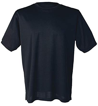Top Swede 8027-05-05 Modelo 8027 Camiseta funcional en T, Negro, Talla M