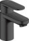 hansgrohe Waschtischarmatur Vernis Blend, Wasserhahn Bad mit Auslauf Höhe 70 mm, mit Zugstange, Badarmatur wassersparend, Mattschwarz