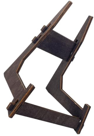 Alipis Wooden Picture Frame Stand Shaped Display Easel for Photos Plates and Menus Sturdy Desktop Holder for Kitchen and Restaurant Use