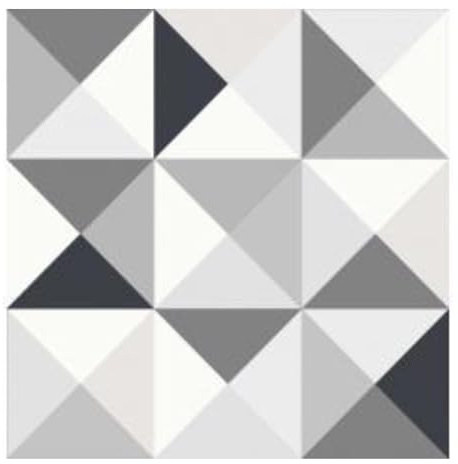 Superfresco Easy Polygone Black and Grey Geometric Wallpaper