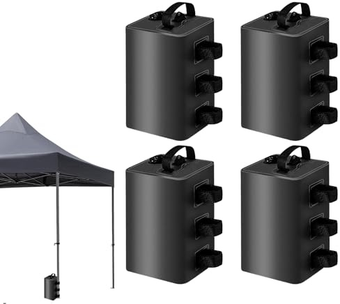 4 Piezas Pesos para Carpas | Contrapeso De Carpe De Lona | Peso Pergola | Pérgolas, Toldos Portátiles Y Reutilizables para Reuniones En El Jardín, Playas Y Exteriores