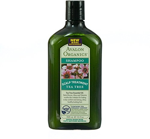 8 Stück x Avalon Organics Scalp Treatment Tea Tree Shampoo – 11 Fl Oz