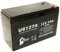 Replacement for APC SMART-UPS 700 SU700INET Battery - Compatible UB1270 Universal Sealed Lead Acid Battery (12V 7Ah 7000mAh F1 Terminal AGM SLA) - Includes TWO F1 to F2 Terminal Adapters