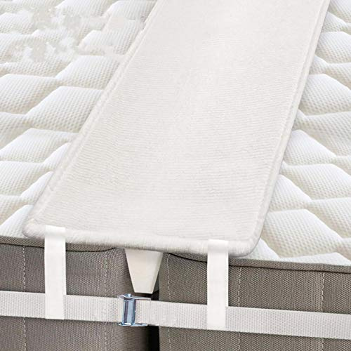 Easy-topbuy Bed Bridge Mattress Connector, Twin To King Converter Foam Filler Pad, Two Single Mattress Extender Connector Strap For Guests, Family, Hotel