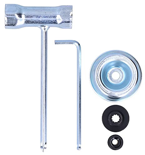 Arandela de Empuje, Adaptador de Cuchilla para Cortacésped Seguro Exquisito Portátil para Uso General para Uso Profesional para el Hogar para Jardín para Cortacésped