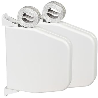 2 x INOVATEC Rollladen Gurtwickler weiß Mini 5 m Gurtband