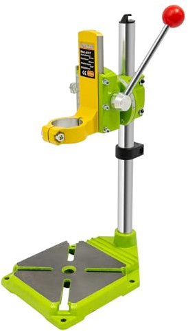 Borrstång borrstång 90° roterbar skruvstäd borrhållare hållare roterande borrstativ borrstyrning för borrmaskin höjd justerbar borrstålklämma för industriella och hem