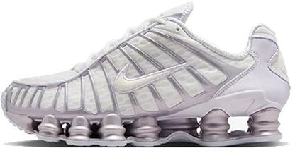 NIKE Damen Shox TL Sneaker, Summit White Sail Barely Grape, 36 EU