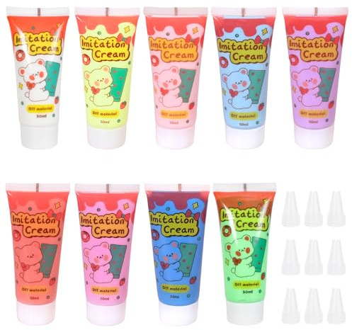 SAVOSWEET - Pegamento para manualidades (6 colores, carcasa de teléfono, arte de uñas, joyas, arcilla, álbumes de recortes, proyectos de artesanía, efecto increíble y duradero