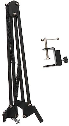 Holibanna Soporte De Cámara USB Brazo De Tijera Ajustable Almohadilla De Esponja Estabilidad y Fiabilidad