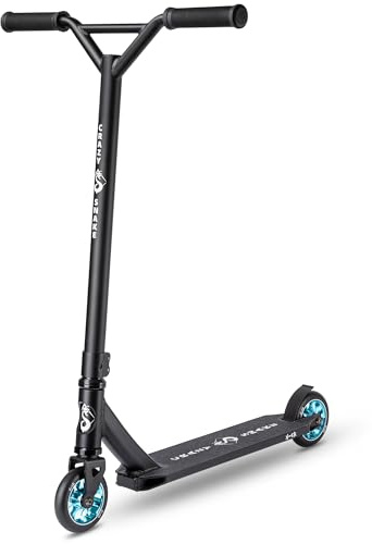 Kick Stunt Scooter Crazy Snake | Monopattino per bambini a partire dagli 8 anni | Starter Trick Scooter per ragazzi e ragazze | Monopattino acrobatico per parco e traccia pompaggio | per bambini da 8